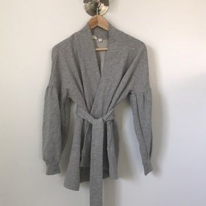 GAP GREY JERSEY KIMONO